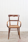 Load image into Gallery viewer, Edwardian Bentwood Occasional Chair with Hand Tied Cane Seat