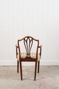Load image into Gallery viewer, Georgian Cuban Mahogany Shield Back Accent Arm Chair (c. 1790)