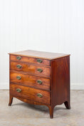 Load image into Gallery viewer, George III Mahogany 4-Drawer Chest of Drawers