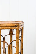 Load image into Gallery viewer, Antique Tortoise Octagon Bamboo Stand