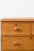 Load image into Gallery viewer, Two Over Two Victorian Pine Chest
