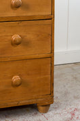 Load image into Gallery viewer, Two Over Two Victorian Pine Chest