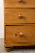 Load image into Gallery viewer, Two Over Two Victorian Pine Chest