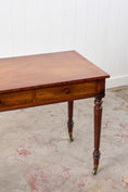 Load image into Gallery viewer, Regency Mahogany 2-Drawer Writing Desk