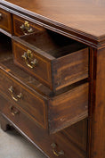 Load image into Gallery viewer, Walnut Period Chest with Contrast Satinwood Banding (c. 1780-1820)