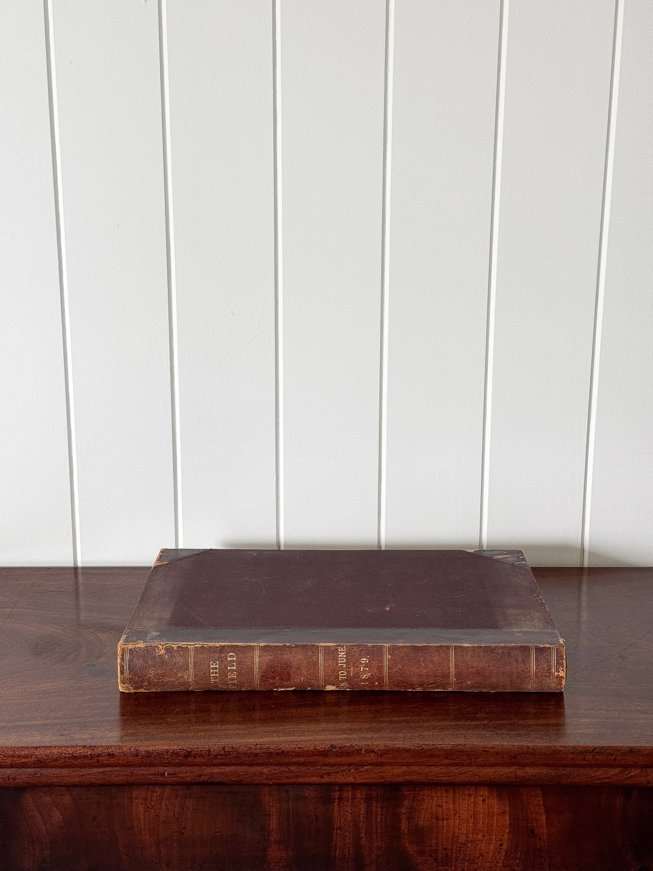 Single Volume of 'THE FIELD' | British Gentlemen's Sporting Magazine (Cognac)