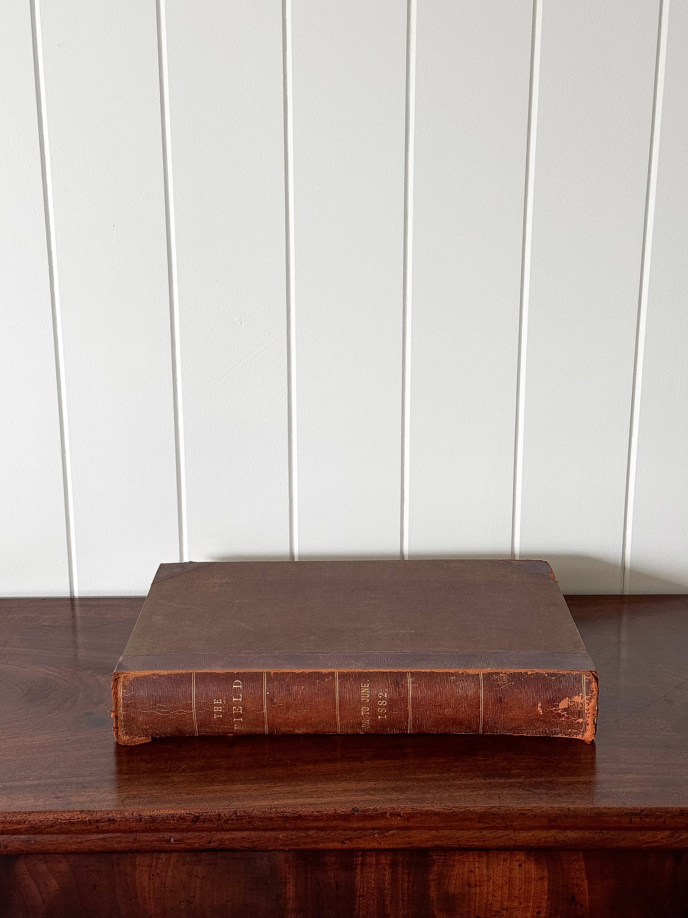 Single Volume of 'THE FIELD' | British Gentlemen's Sporting Magazine (Cognac)