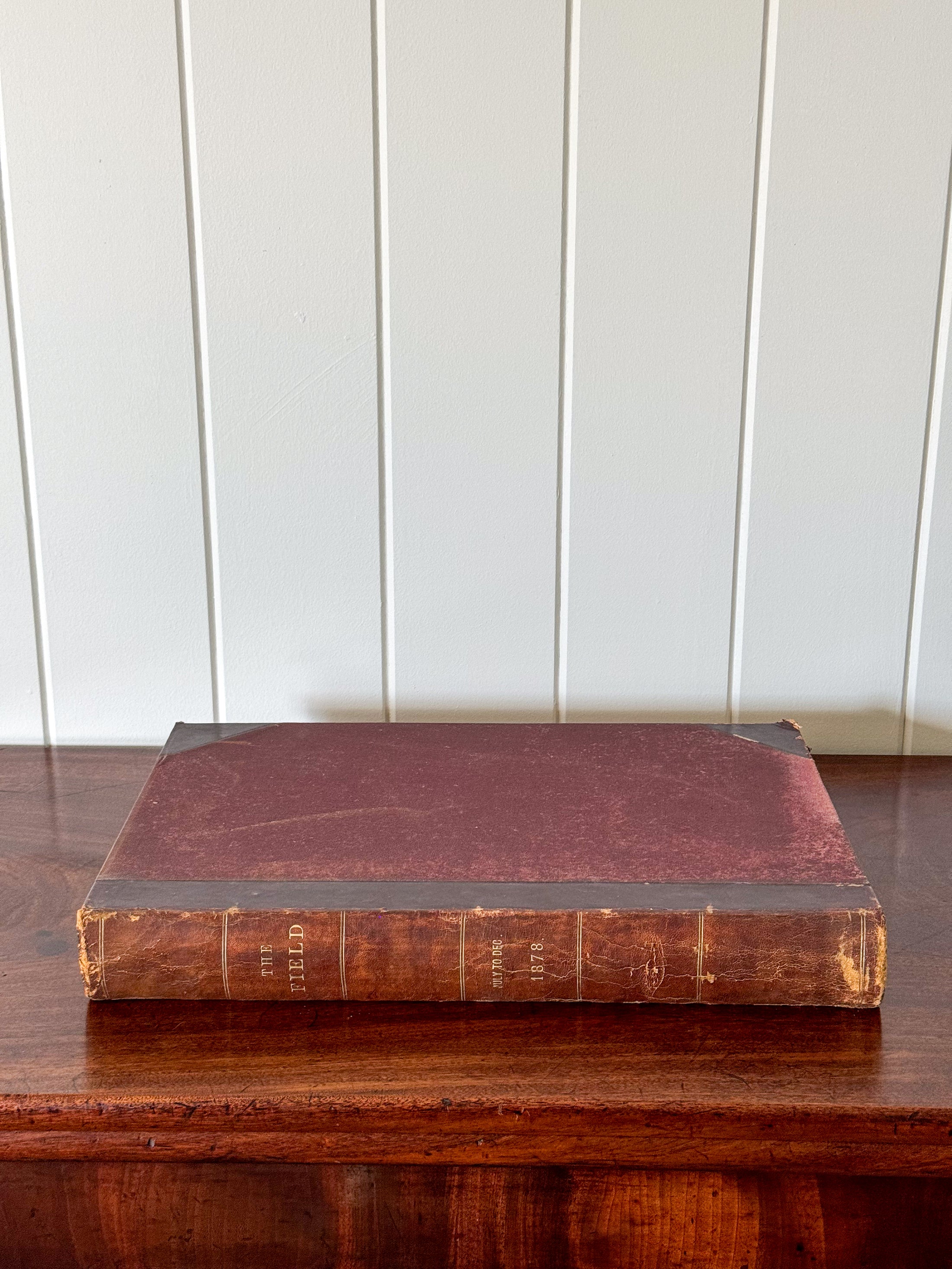 Single Volume of 'THE FIELD' | British Gentlemen's Sporting Magazine (Cognac)