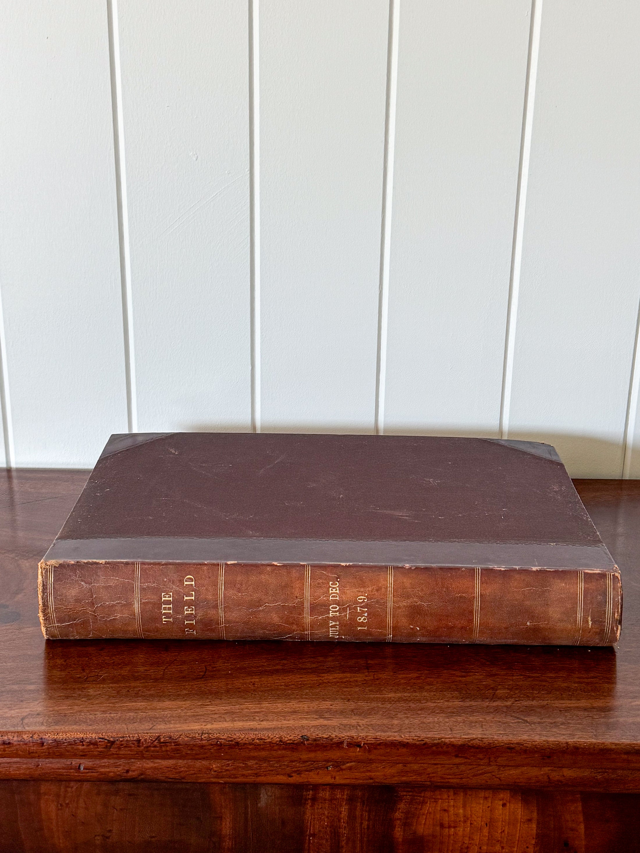 Single Volume of 'THE FIELD' | British Gentlemen's Sporting Magazine (Cognac)