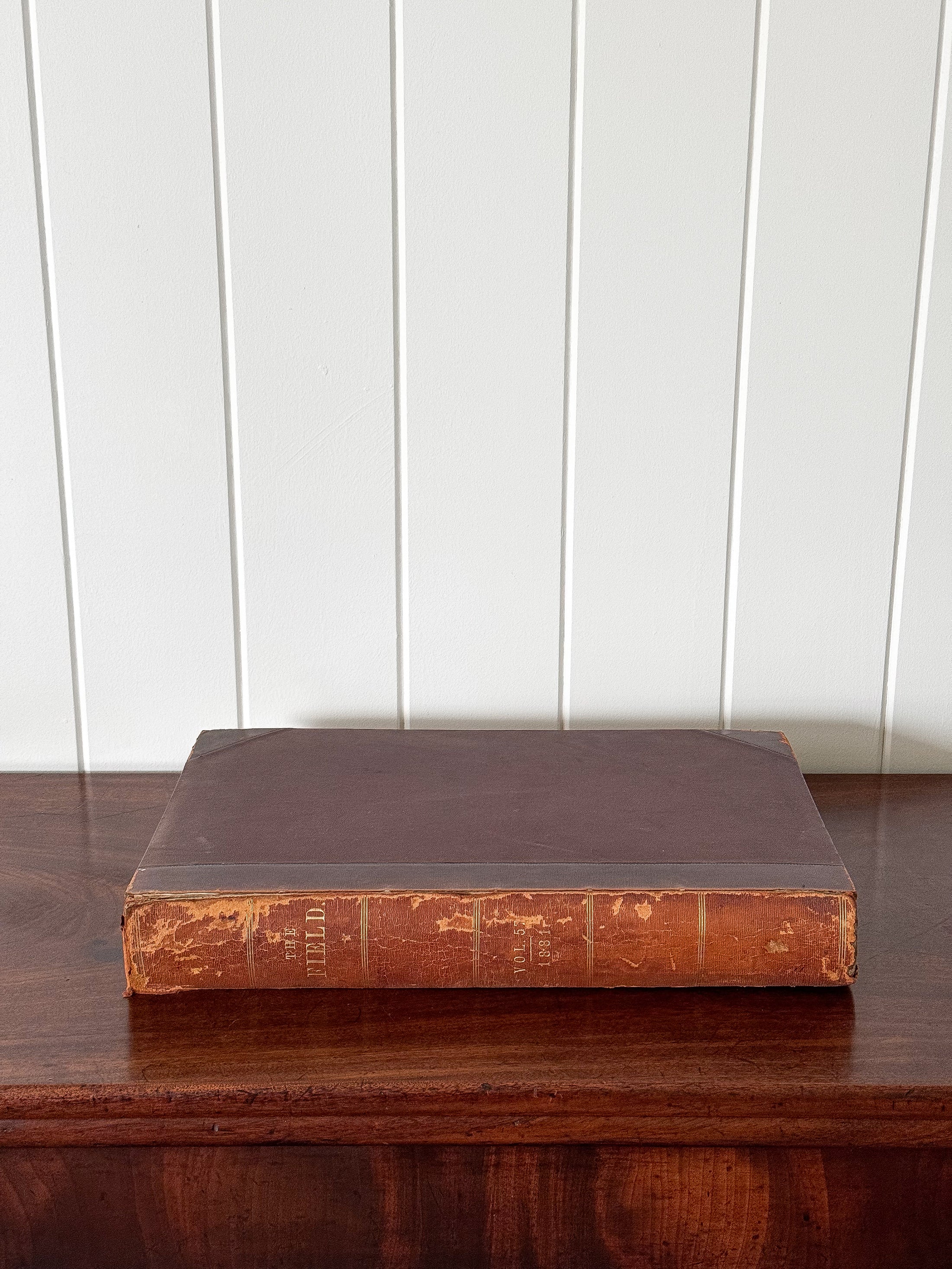 Single Volume of 'THE FIELD' | British Gentlemen's Sporting Magazine (Cognac)