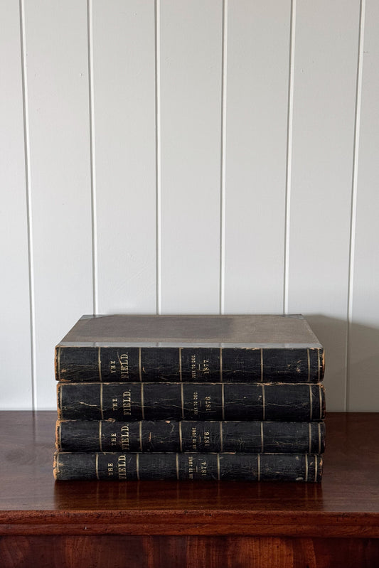 Single Volume of 'THE FIELD' | British Gentlemen's Sporting Magazine (Black)