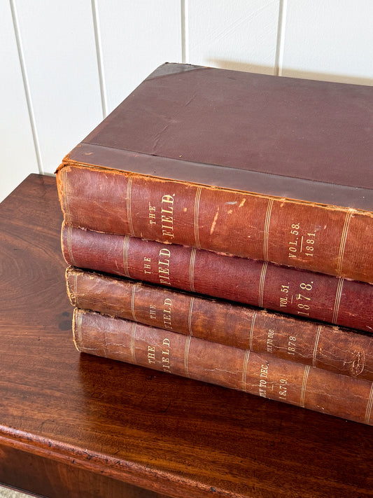 Single Volume of 'THE FIELD' | British Gentlemen's Sporting Magazine (Cognac)