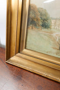 Load image into Gallery viewer, Original English Watercolor Landscape in Giltwood Frame