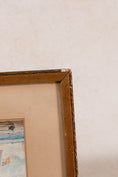 Load image into Gallery viewer, 19th Century HMS Britannia Original Watercolor in Gold Frame (c. 1835)