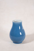 Load image into Gallery viewer, Periwinkle + White Floral Vase