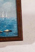 Load image into Gallery viewer, Original Oil on Board Landscape with Fisherman
