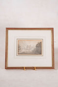 Load image into Gallery viewer, Original Ink + Wash by John Linnell (British, 1792-1882) 'Cabin at Hampstead'