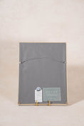 Load image into Gallery viewer, Antique Botanical Hand Colored Bookplate in Contemporary Green Lacquer Frame