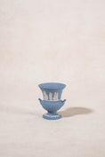 Load image into Gallery viewer, Petite Blue Wedgwood Jasperware Toothpick Urn