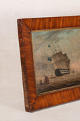 Load image into Gallery viewer, Attributed to William John Huggins (1781–1845) | Original Marine Oil Painting In Period Maple Frame