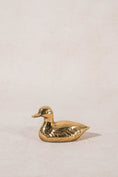 Load image into Gallery viewer, Vintage Brass Duck
