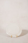 Load image into Gallery viewer, SET of 4 | RARE 18th Century Floral Delftware Plates with Feathered Edge (c. 1790)