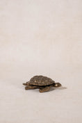 Load image into Gallery viewer, Vintage Lift-Shell Brass Turtle