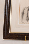 Load image into Gallery viewer, 19th Century Pencil Portrait of a Gentleman, Dated 1840, by Raffaele Fidanza (1797–1846) In Burl Frame