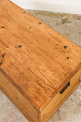Load image into Gallery viewer, 19th Century English Pine Toy/Blanket Trunk (No. 1)
