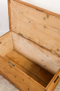 Load image into Gallery viewer, 19th Century English Pine Toy/Blanket Trunk (No. 1)

