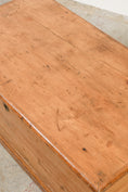 Load image into Gallery viewer, 19th Century English Pine Toy/Blanket Trunk (No. 3)
