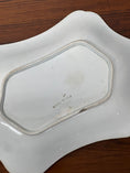 Load image into Gallery viewer, Antique Wedgwood Blue + White Floral Basket Tray
