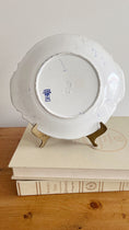 Load image into Gallery viewer, Meissen Blue + White Handled Cake Plate
