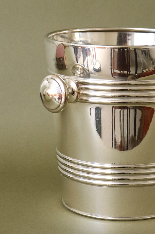 French Silver Plate Ice/Wine Bucket (c. 1920)