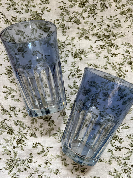 Translucent Blue Tumbler (SET OF 2)