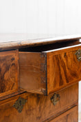 Load image into Gallery viewer, 18th Century Burl Walnut Chest of Drawers on Bun Feet (c. 1760)
