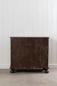 Load image into Gallery viewer, 18th Century Burl Walnut Chest of Drawers on Bun Feet (c. 1760)
