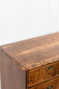 Load image into Gallery viewer, 18th Century Burl Walnut Chest of Drawers on Bun Feet (c. 1760)
