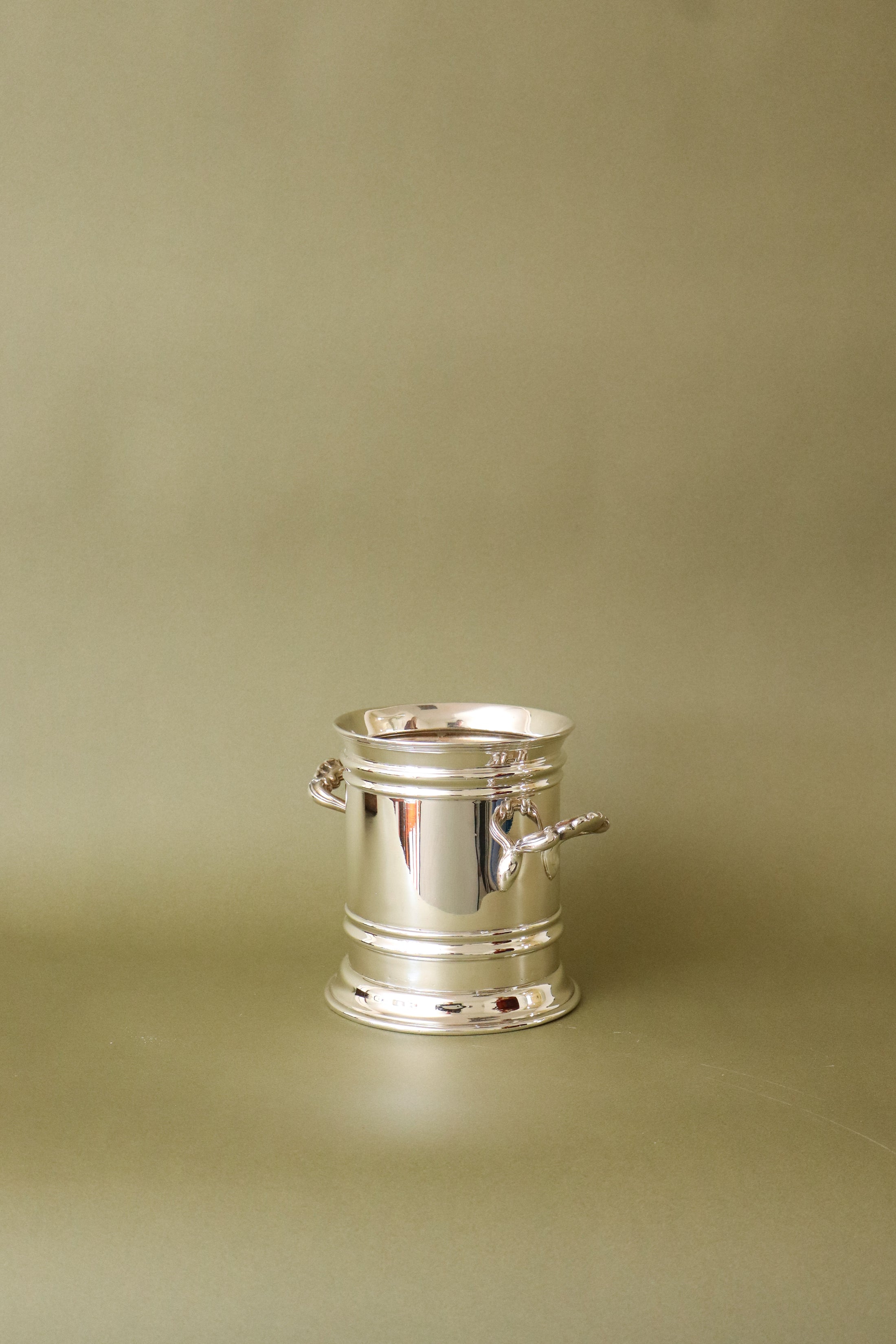 English Silver Plate Wine Cooler