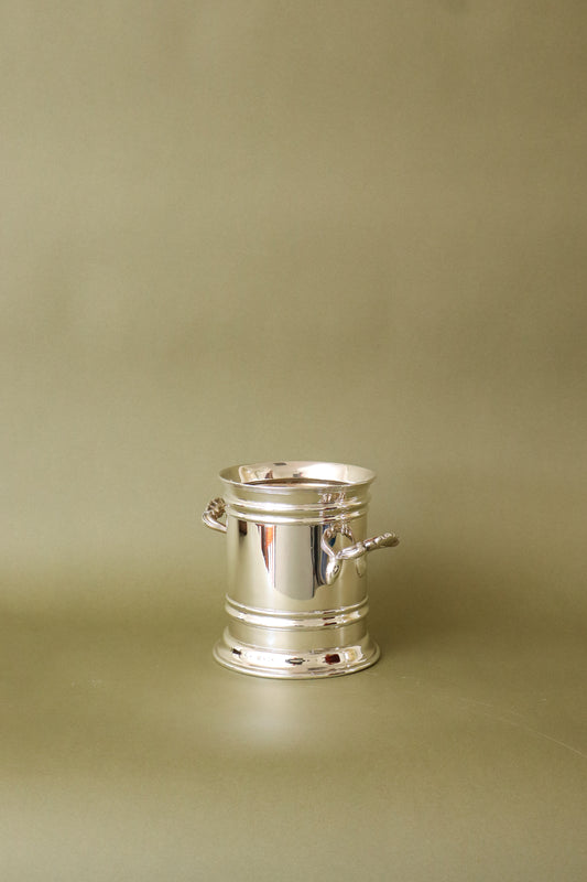 English Silver Plate Wine Cooler