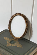 Load image into Gallery viewer, Antique French Brass Oval Rope Frame | Wall Hanging
