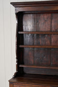 Load image into Gallery viewer, George III Period Oak Welsh Dresser Base with Topper (c. 1760-80)
