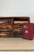 Load image into Gallery viewer, Antique Knickerbocker Leather and Novelty Co. Mini Shakespeare Book Set of 18
