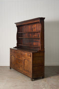 Load image into Gallery viewer, George III Period Oak Welsh Dresser Base with Topper (c. 1760-80)
