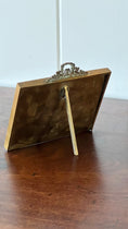 Load image into Gallery viewer, Antique French Brass Tabletop Frame with Bow | Horizontal Orientation
