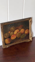 Load image into Gallery viewer, 19th Century French Fruit Still Life Oil on Board (c. 1865)
