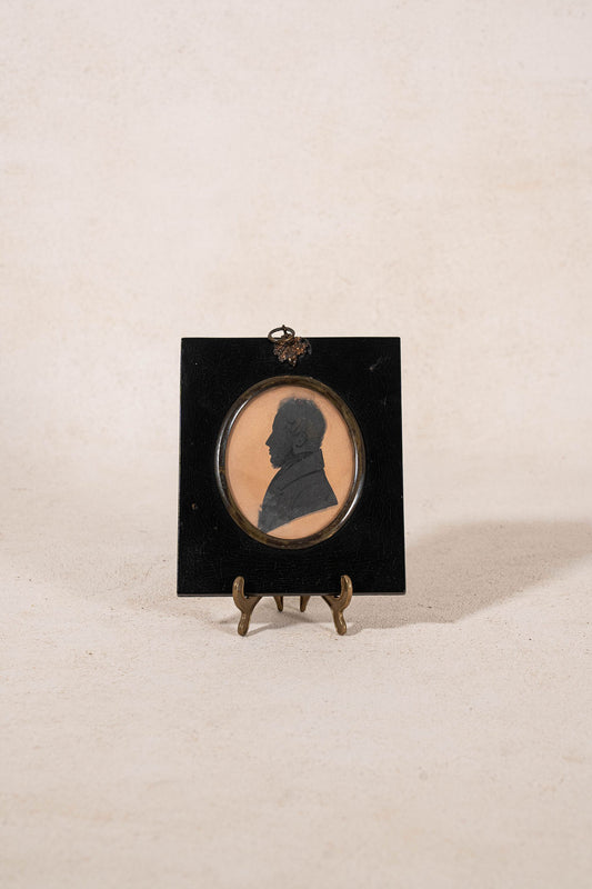 19th Century Silhouette Portrait Of English Gentleman