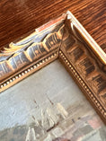 Load image into Gallery viewer, Antique French Oil on Board of Boats in Harbor
