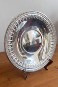 Load image into Gallery viewer, Reed + Barton Silver Plate Shallow Tray | 10.5”
