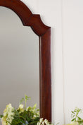 Load image into Gallery viewer, Vintage Arched Wooden Mirror
